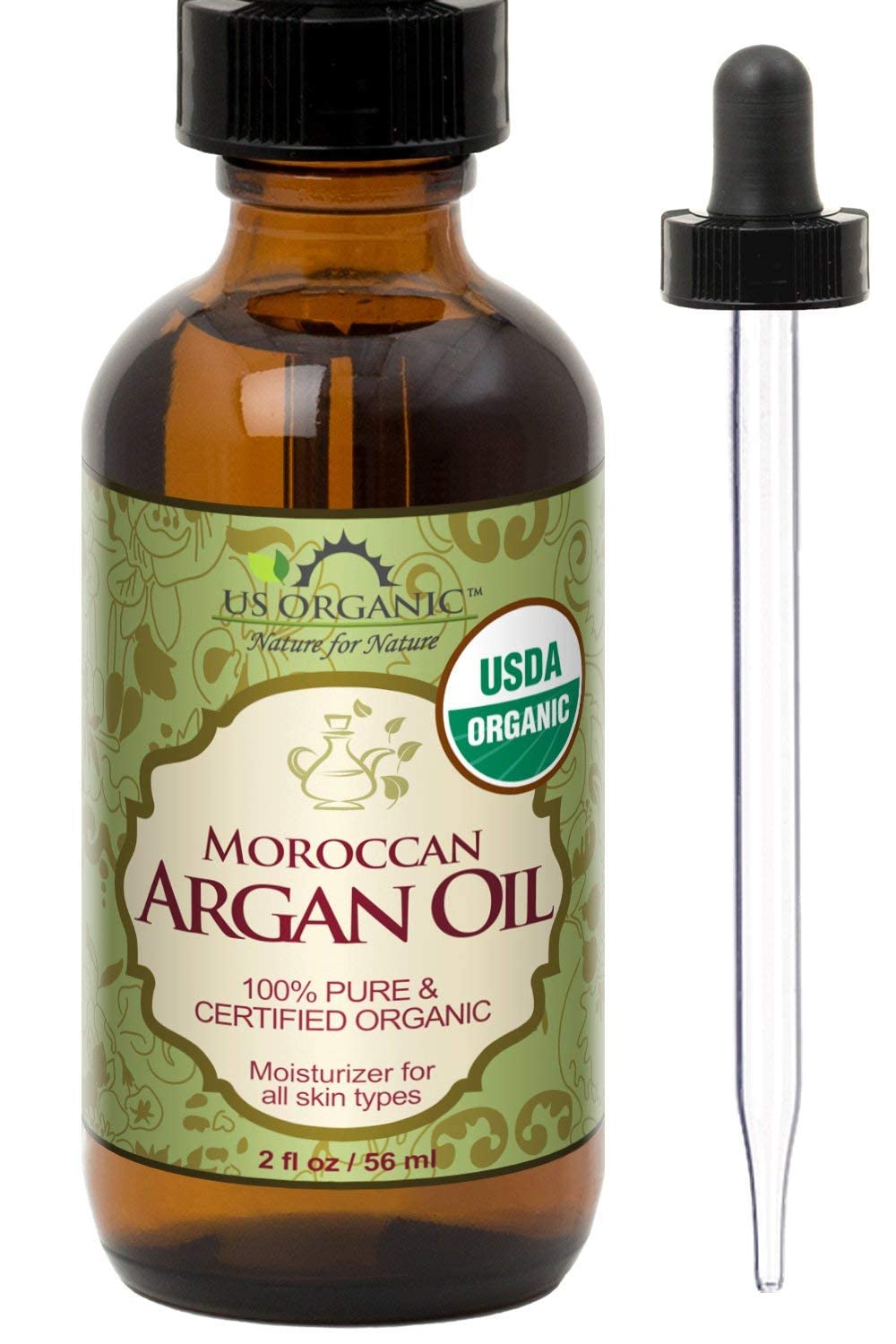 Bottle of argan oil