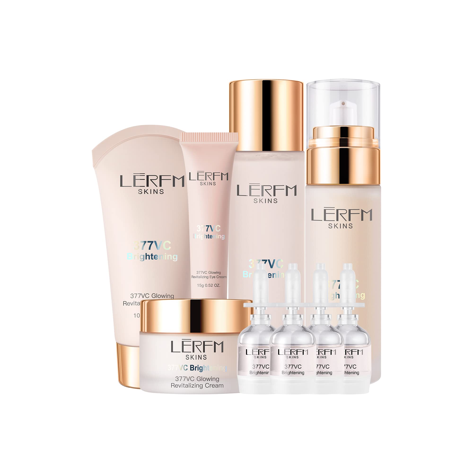 Brightening skincare product.