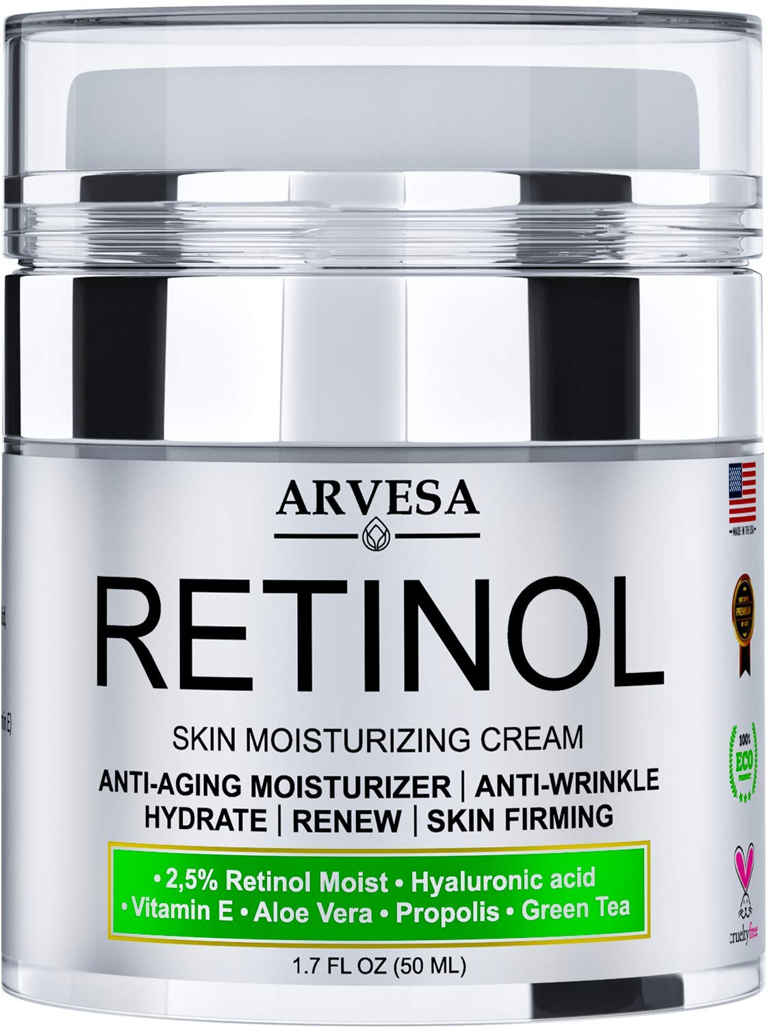 Retinol skincare products